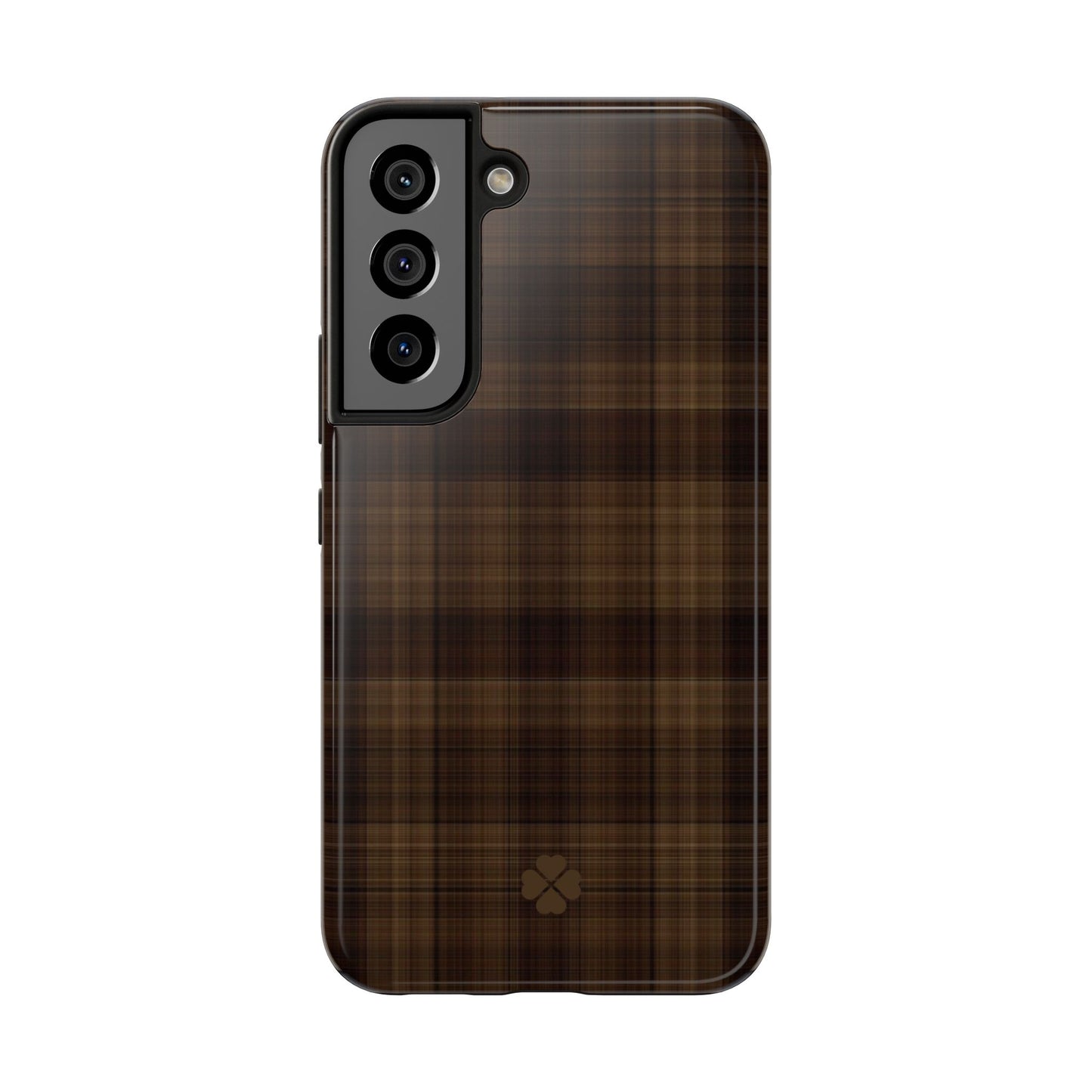 Brown Flannel Phone Case