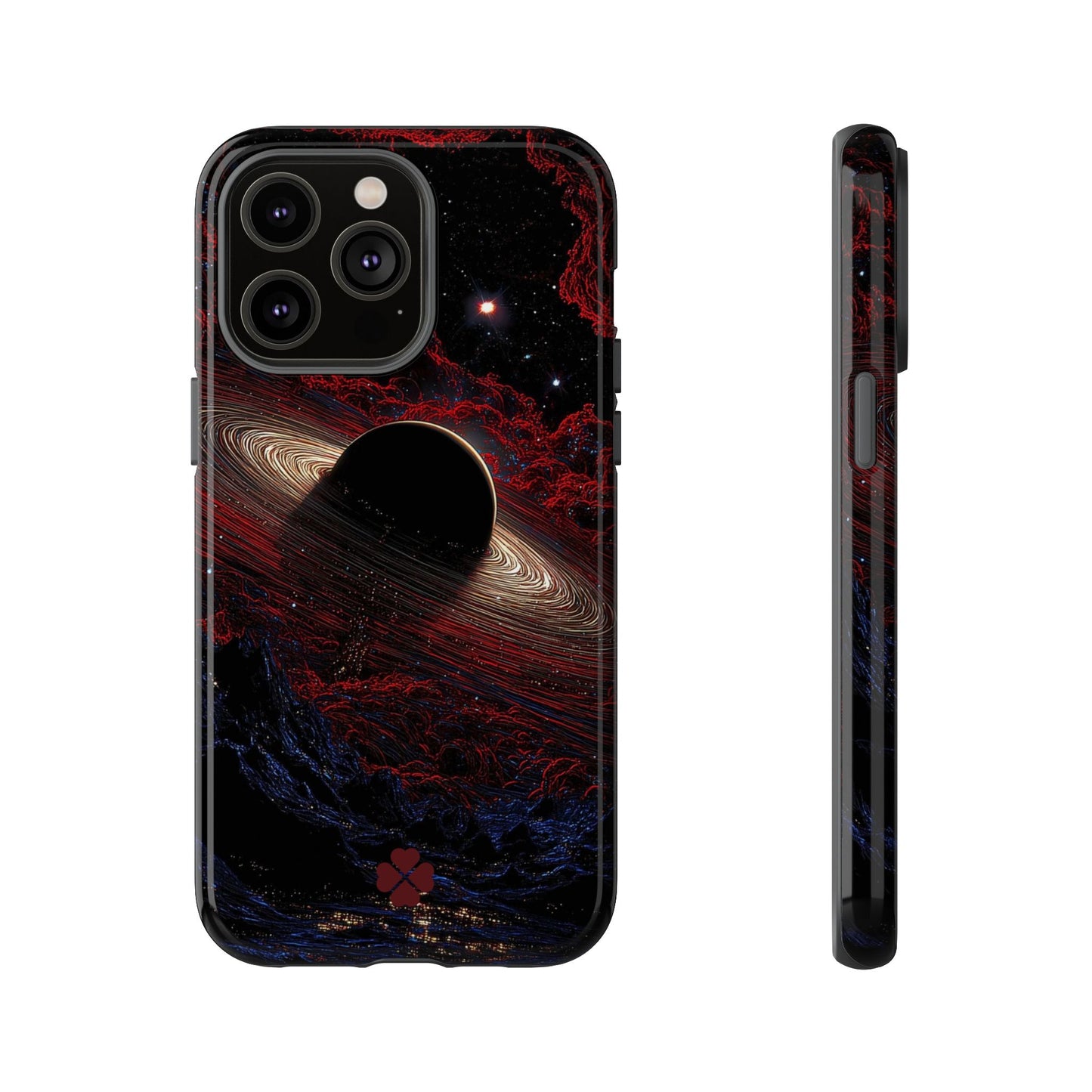 Red Saturn Phone Case