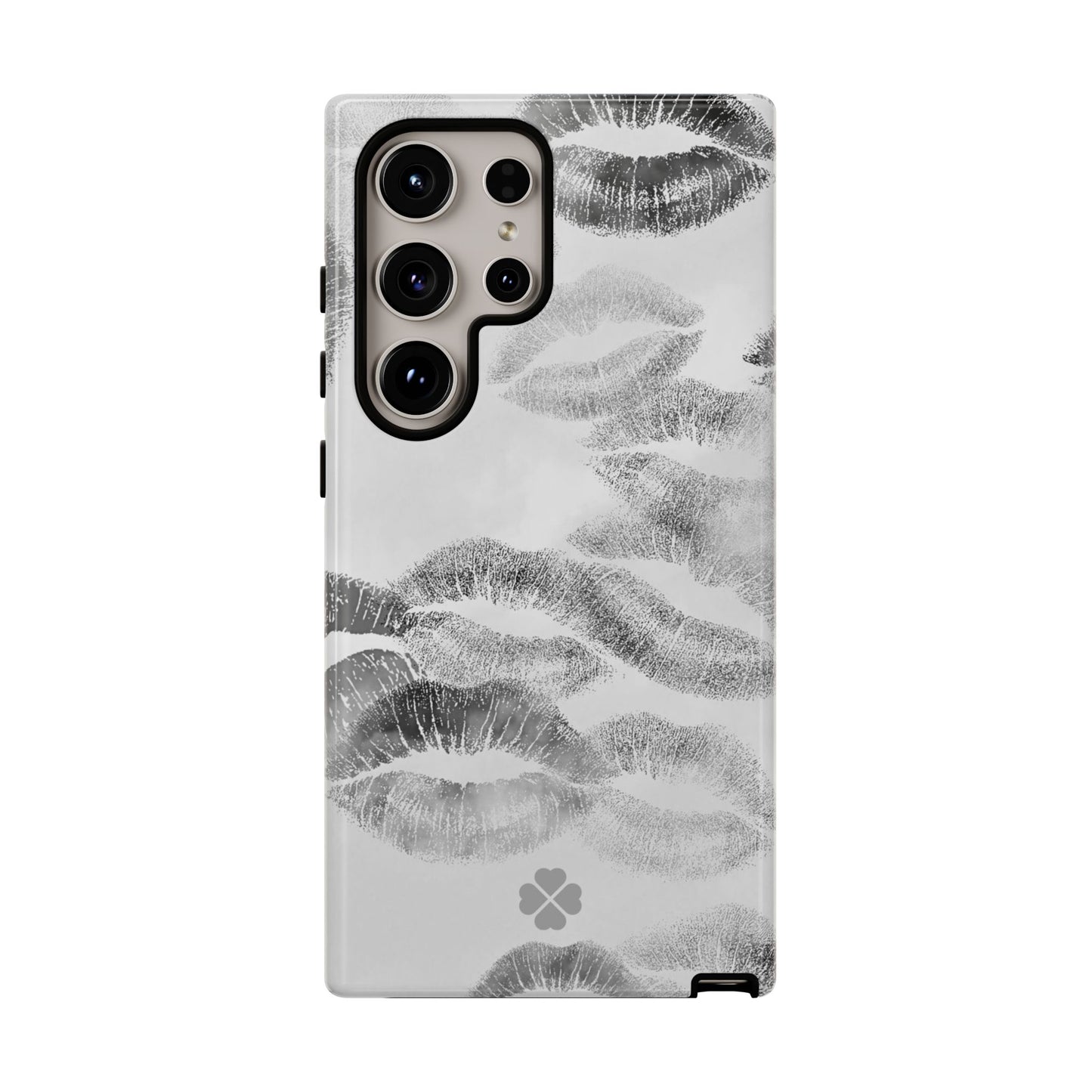B&W Kiss Phone Case