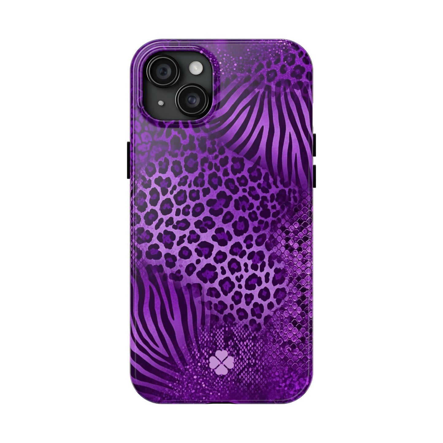 Purple Prints Phone Case