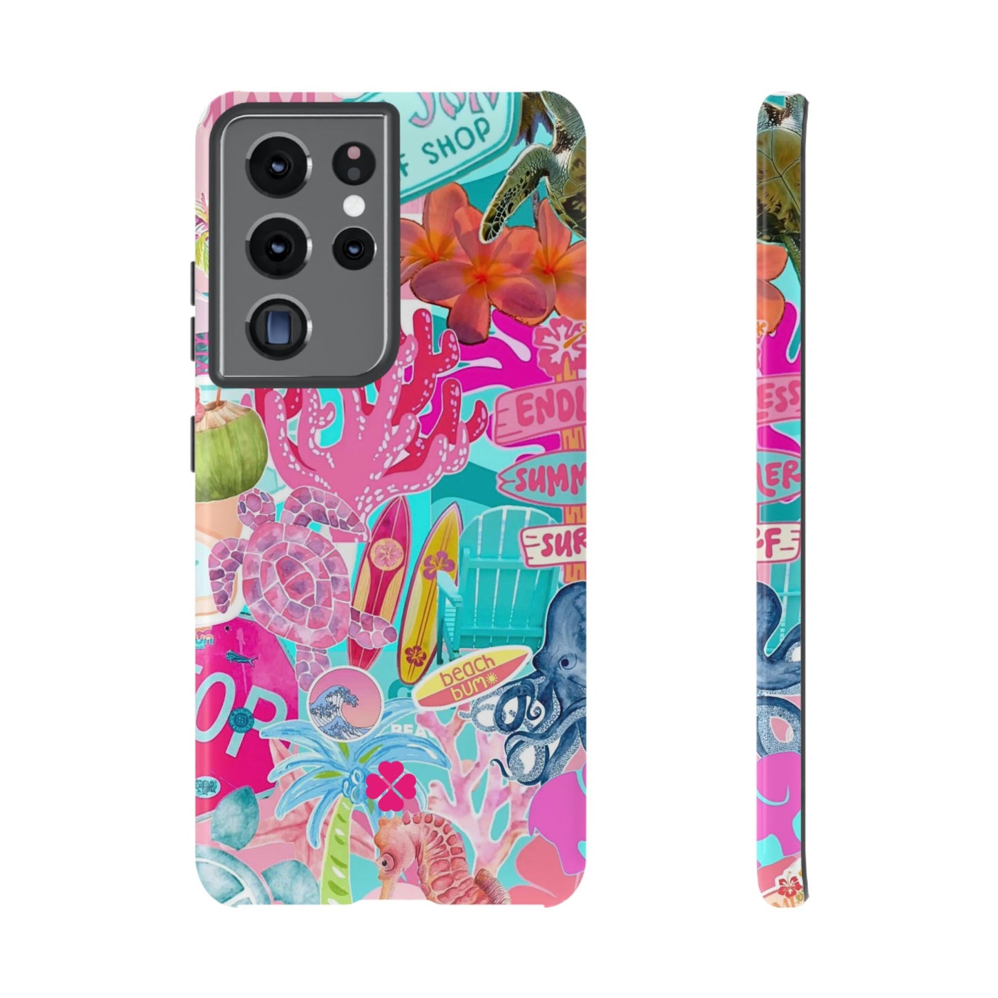 Surf Collage Phone Case