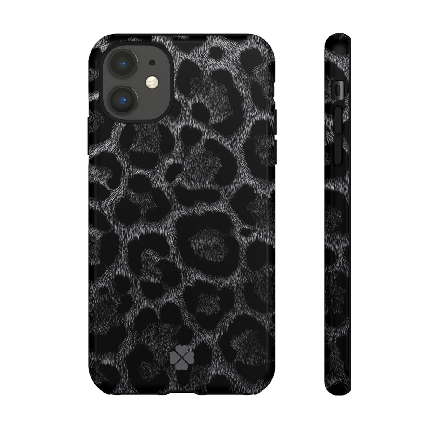 Grey Leopard Phone Case