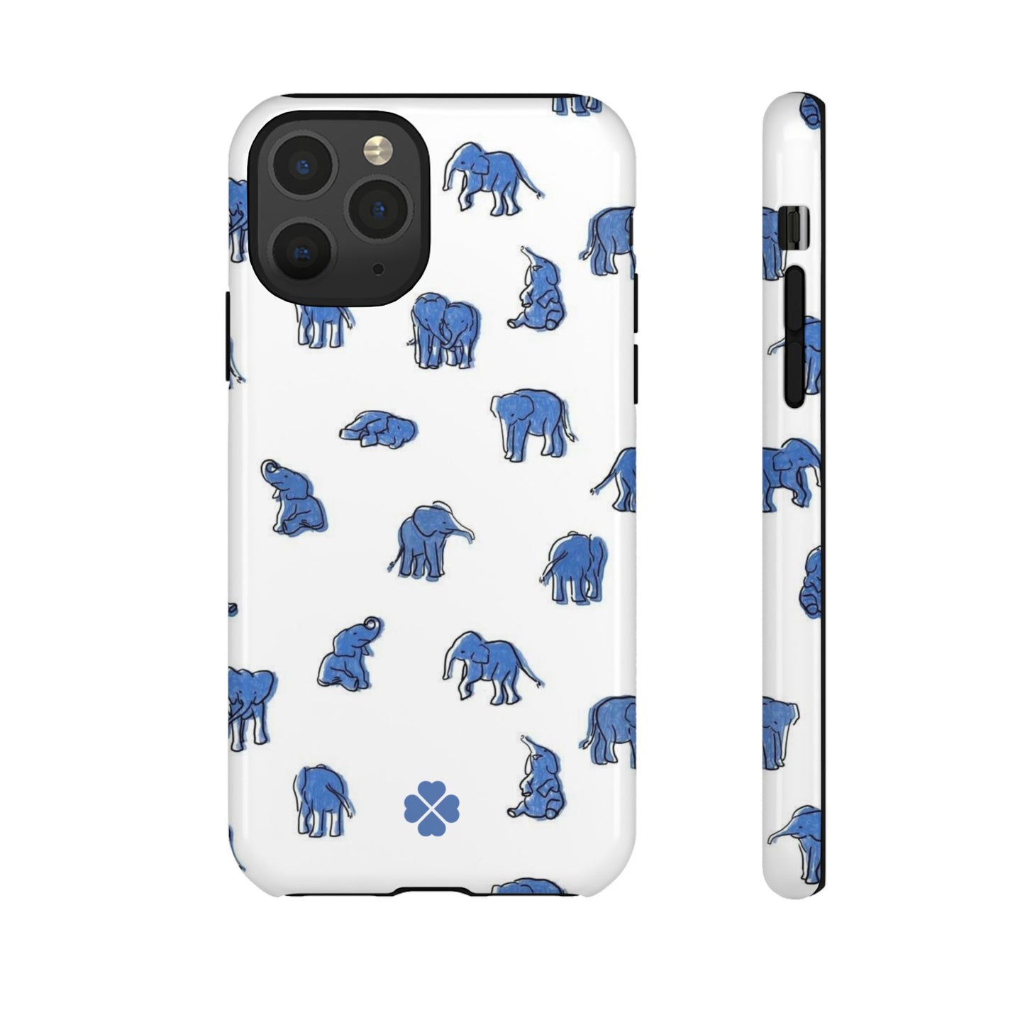 Blue Elephant Phone Case