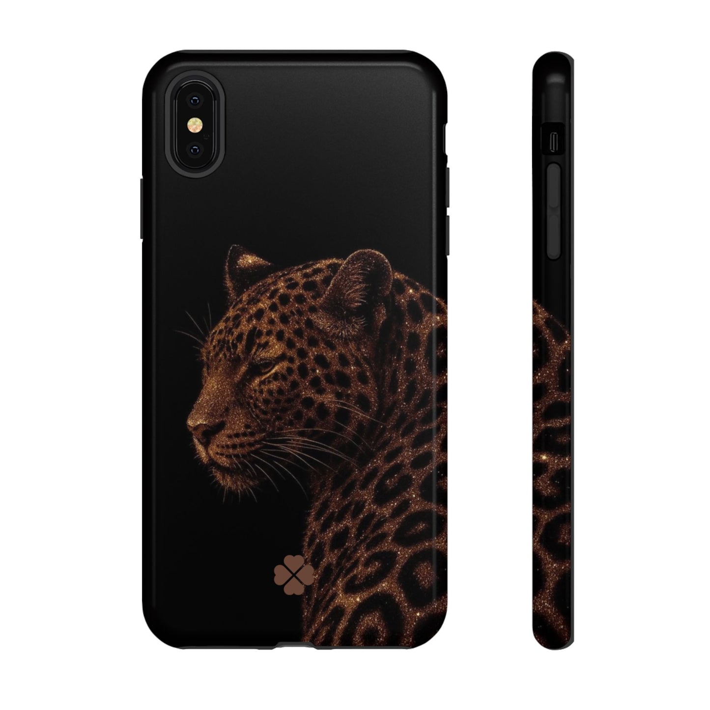 Glitter Leopard Phone Case