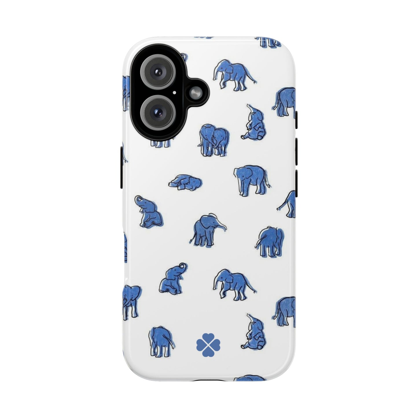 Blue Elephant Phone Case