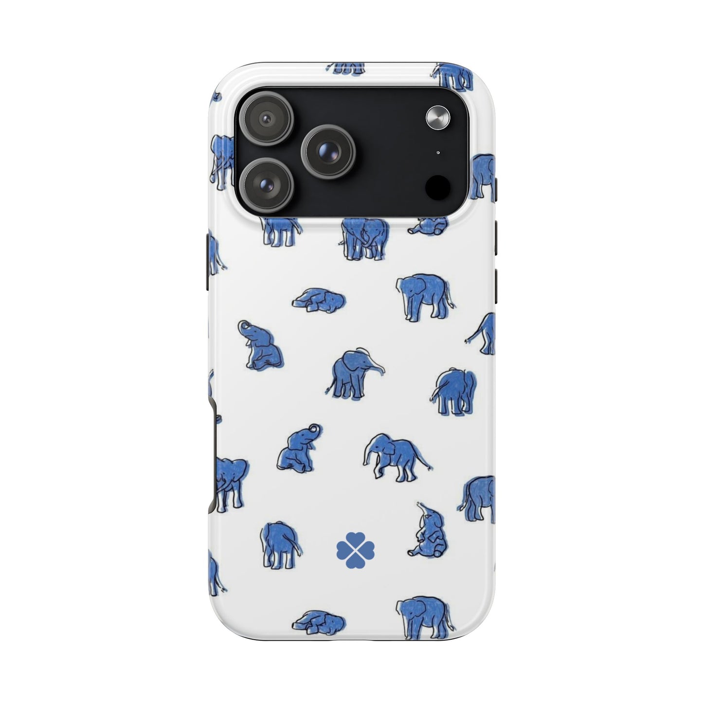 Blue Elephant Phone Case