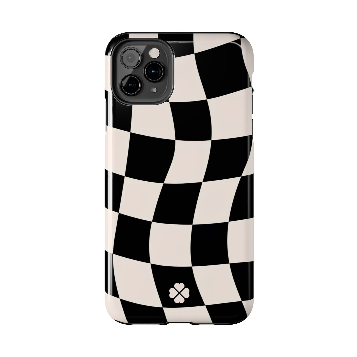 Checkered Waves Phone Case