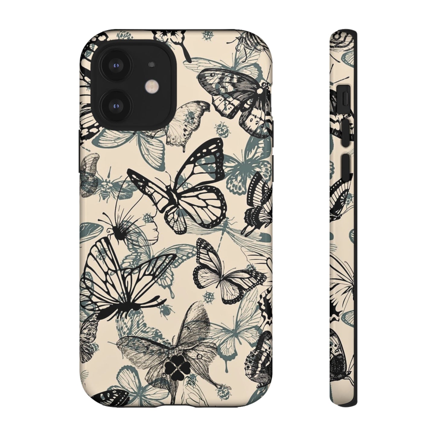 Butterfly Print Phone Case