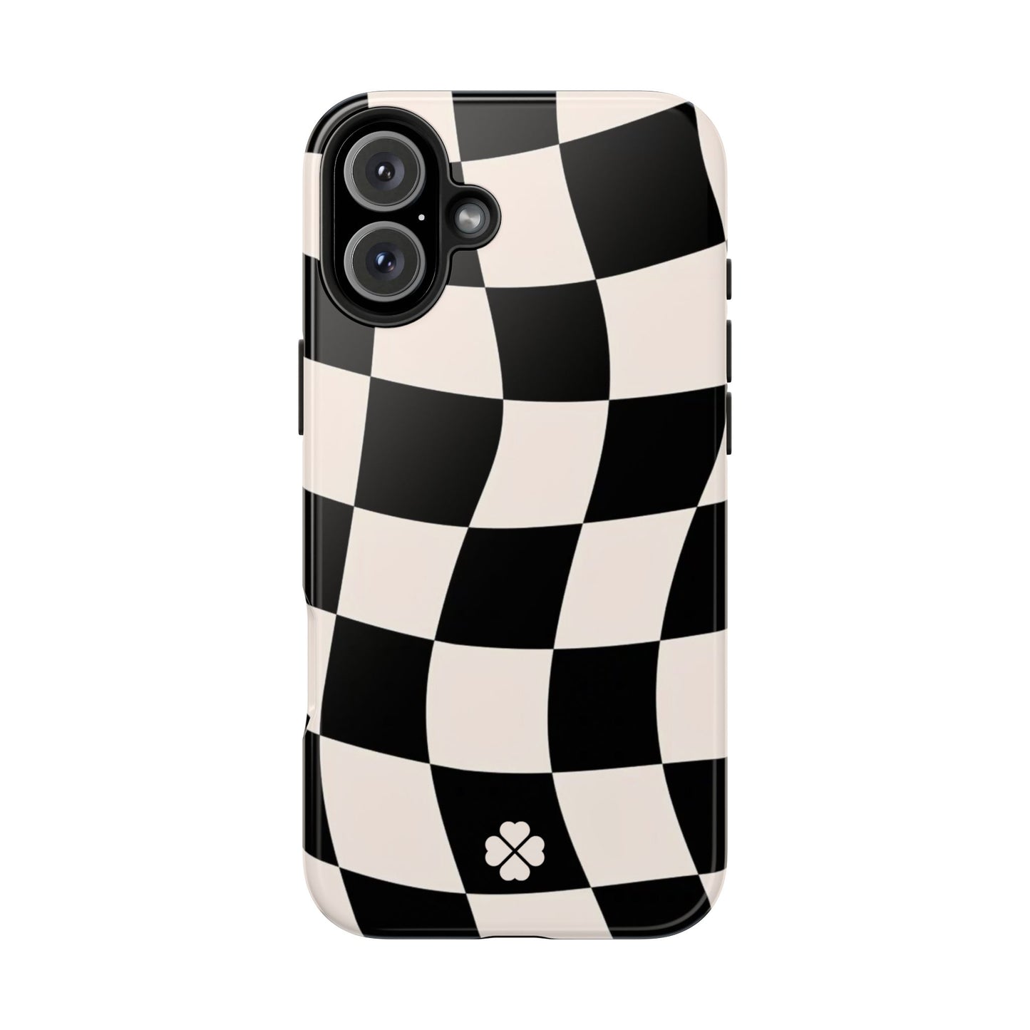 Checkered Waves Phone Case
