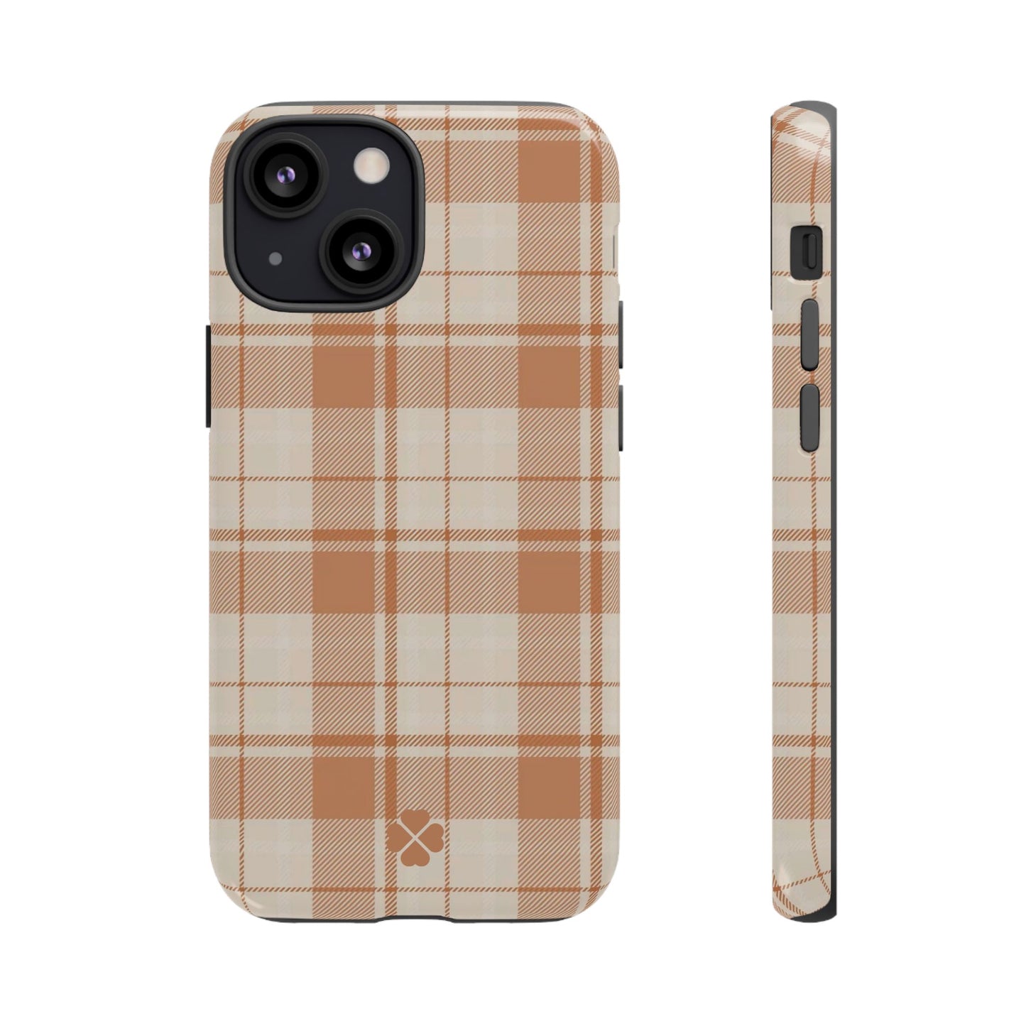 Orange Flannel Phone Case