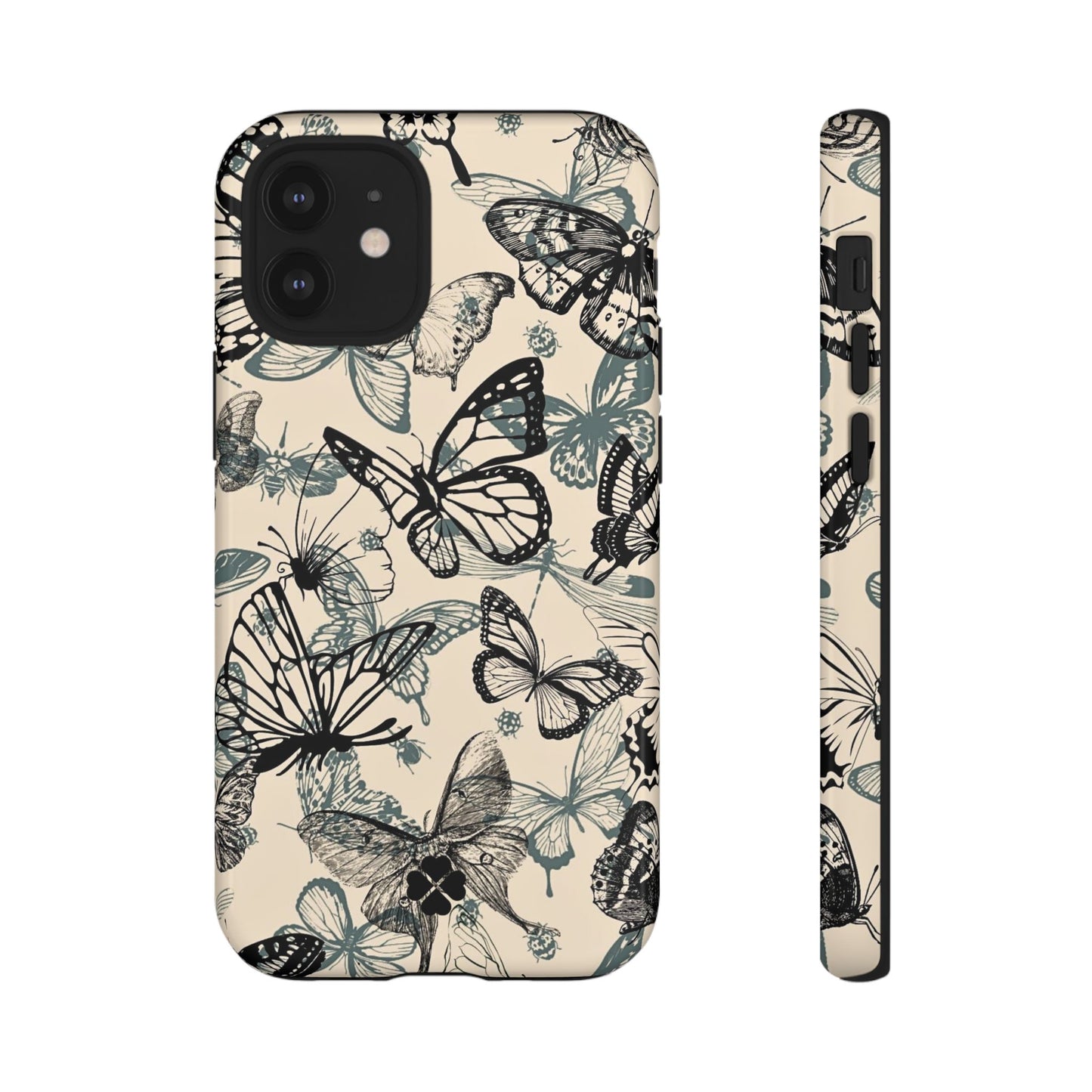 Butterfly Print Phone Case