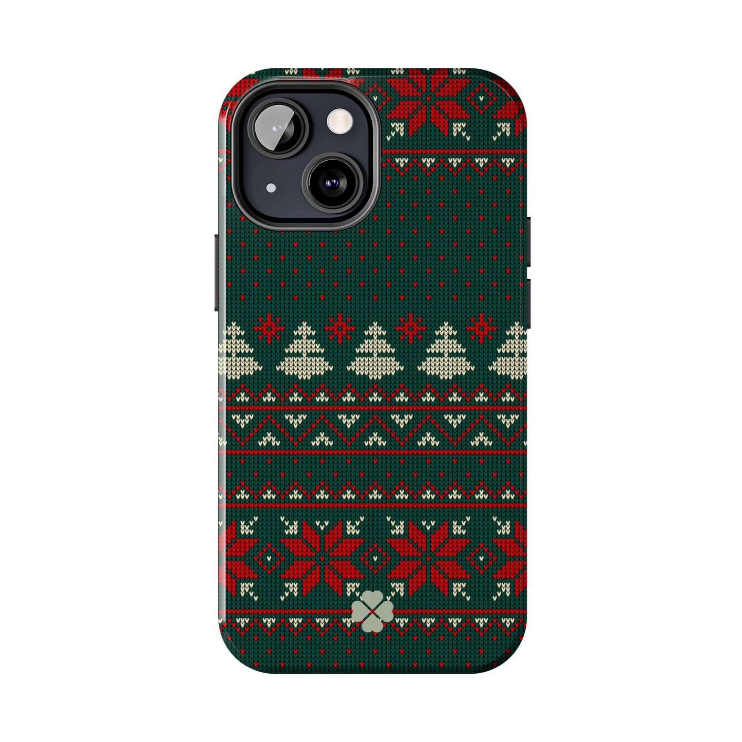 Green Christmas Sweater Phone Case