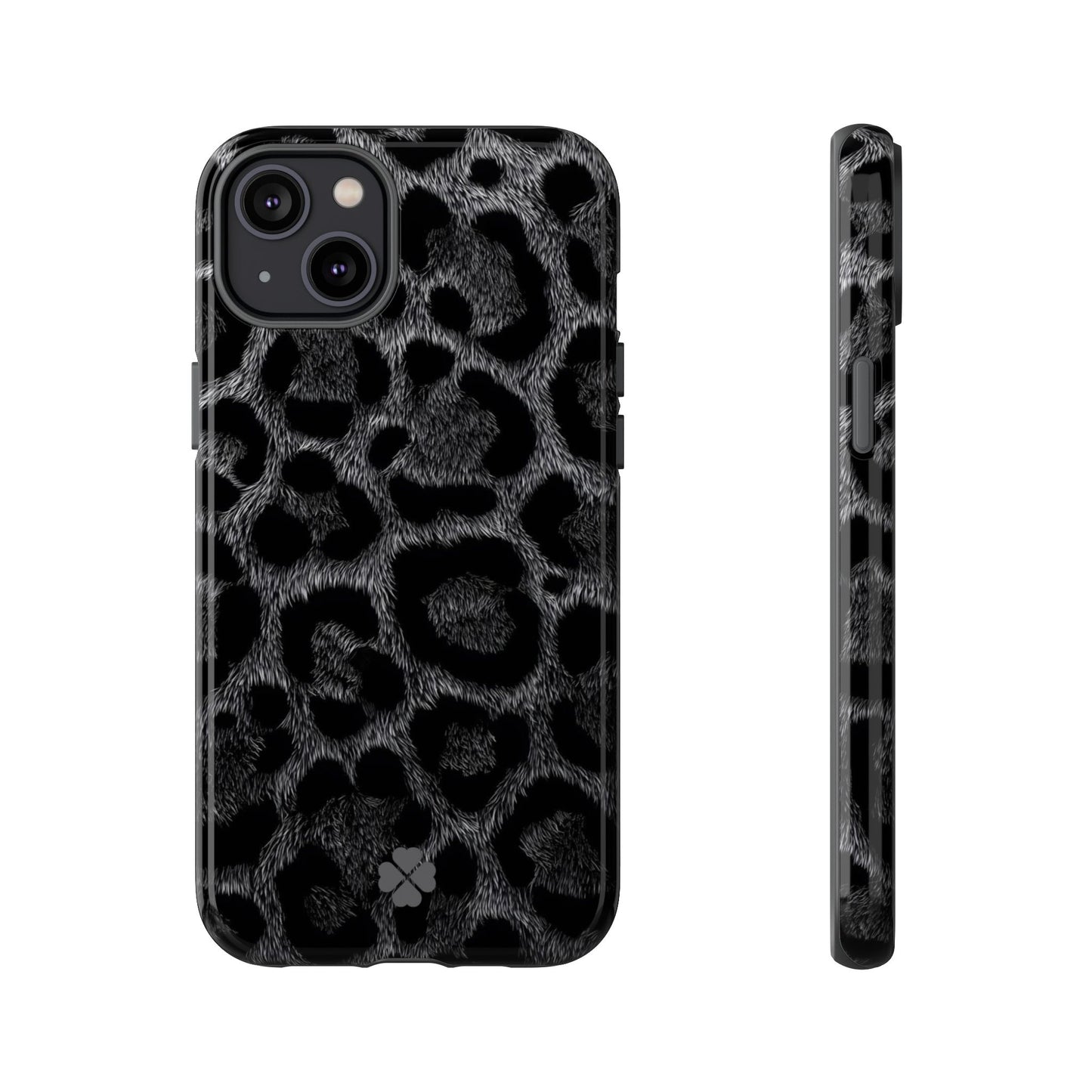 Grey Leopard Phone Case