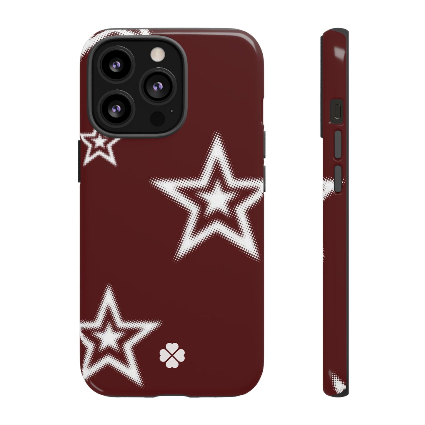 Starry Maroon Phone Case