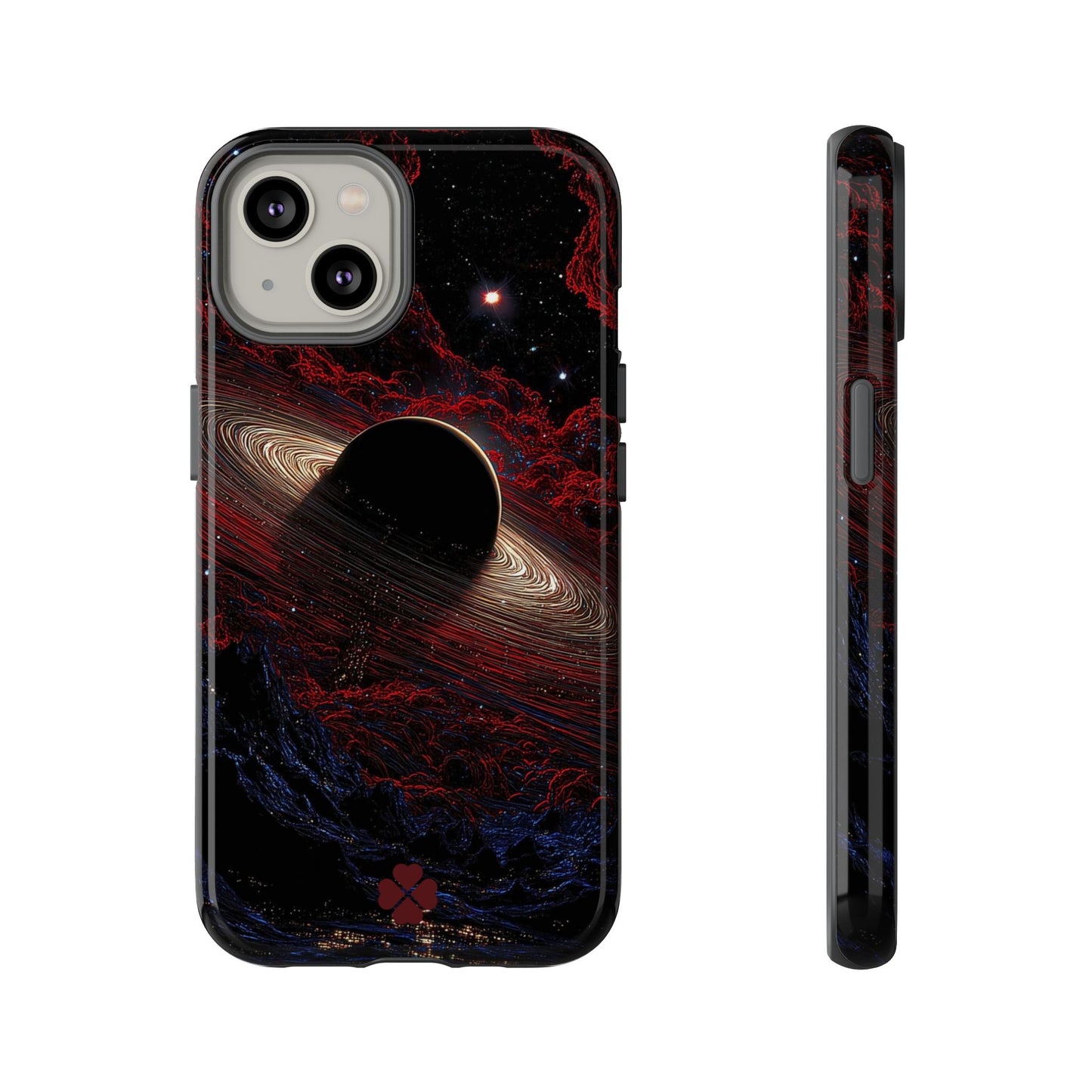 Red Saturn Phone Case