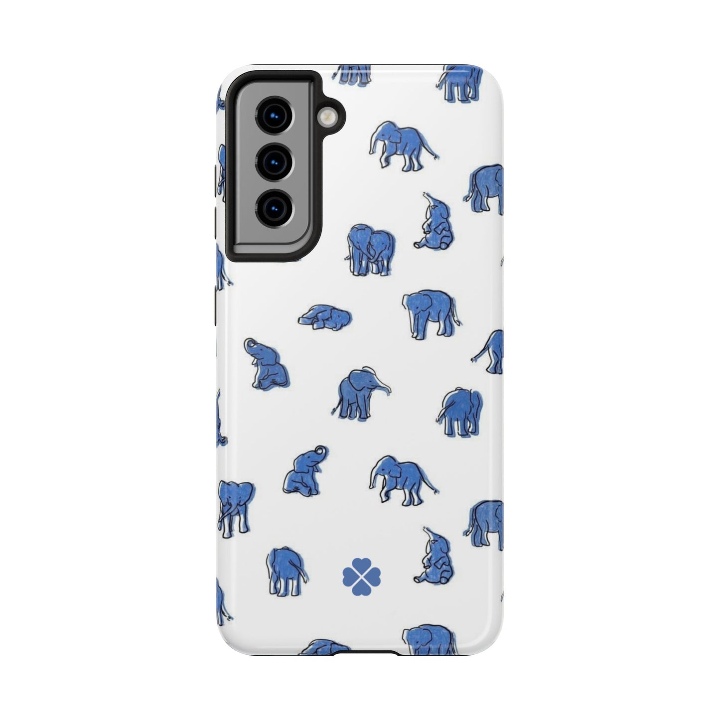 Blue Elephant Phone Case