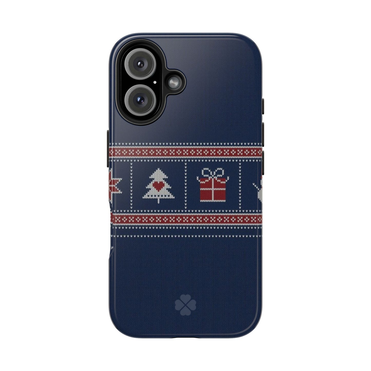 Blue Christmas Sweater Phone Case