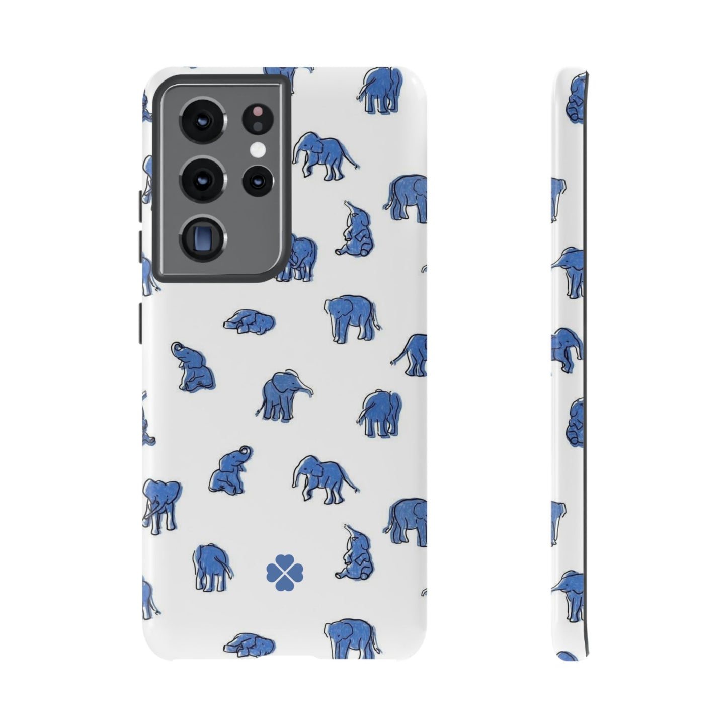 Blue Elephant Phone Case