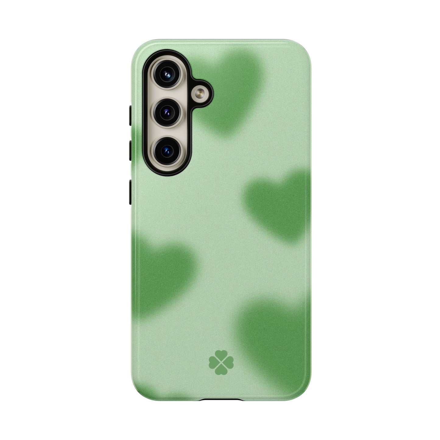 Green Hearts Phone Case
