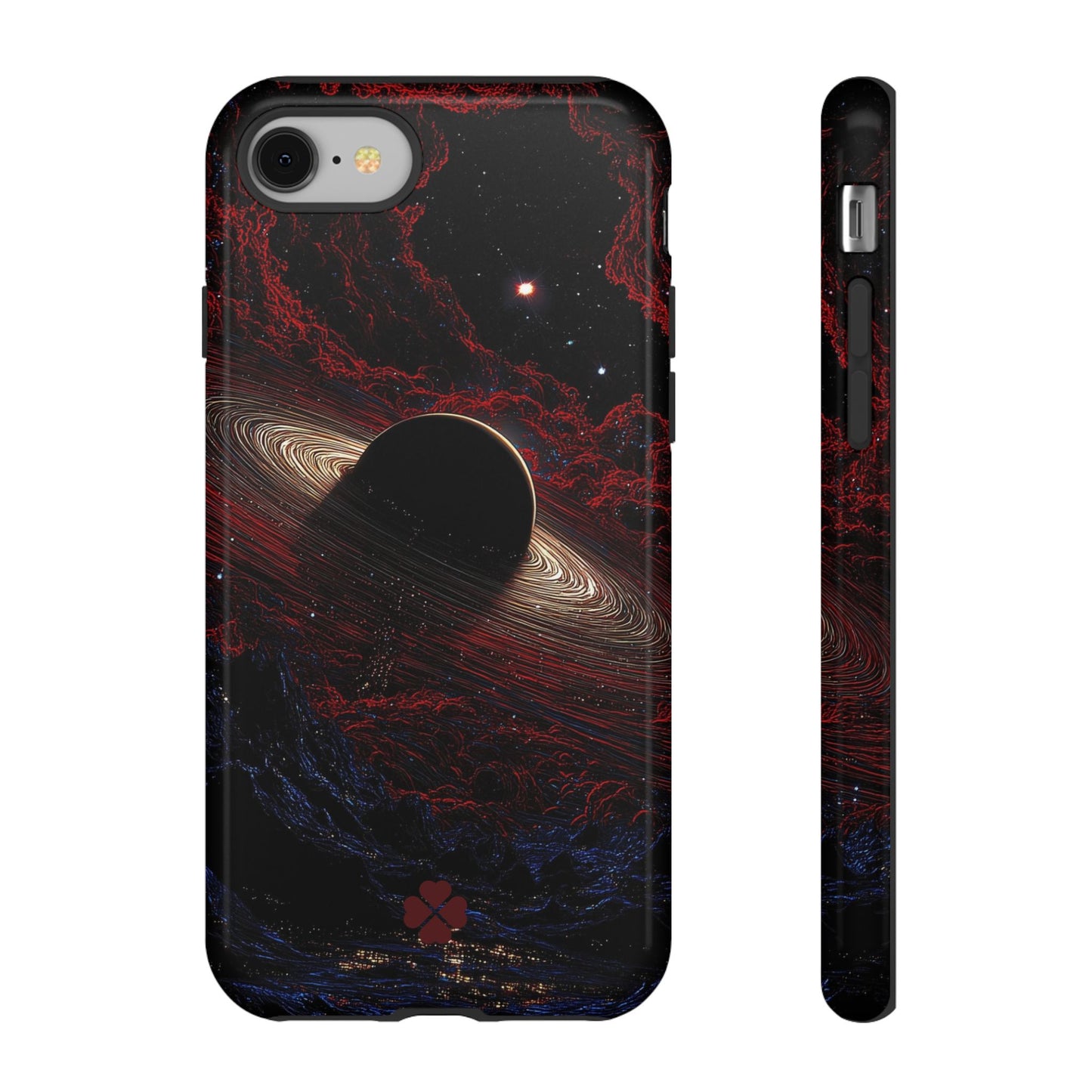 Red Saturn Phone Case