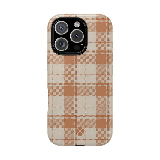 Orange Flannel Phone Case