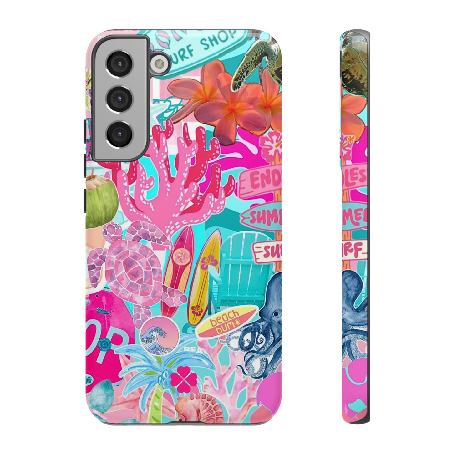 Surf Collage Phone Case