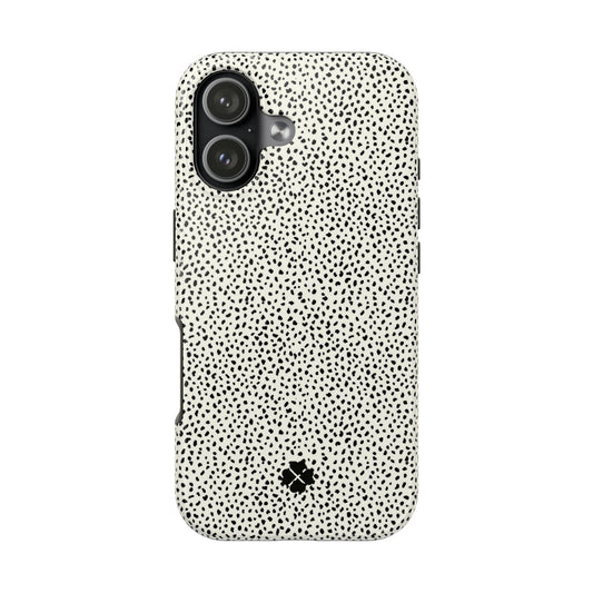 Black Speckle Phone Case