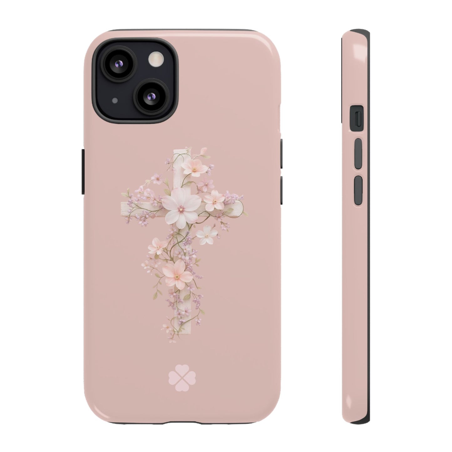 Floral Cross Phone Case