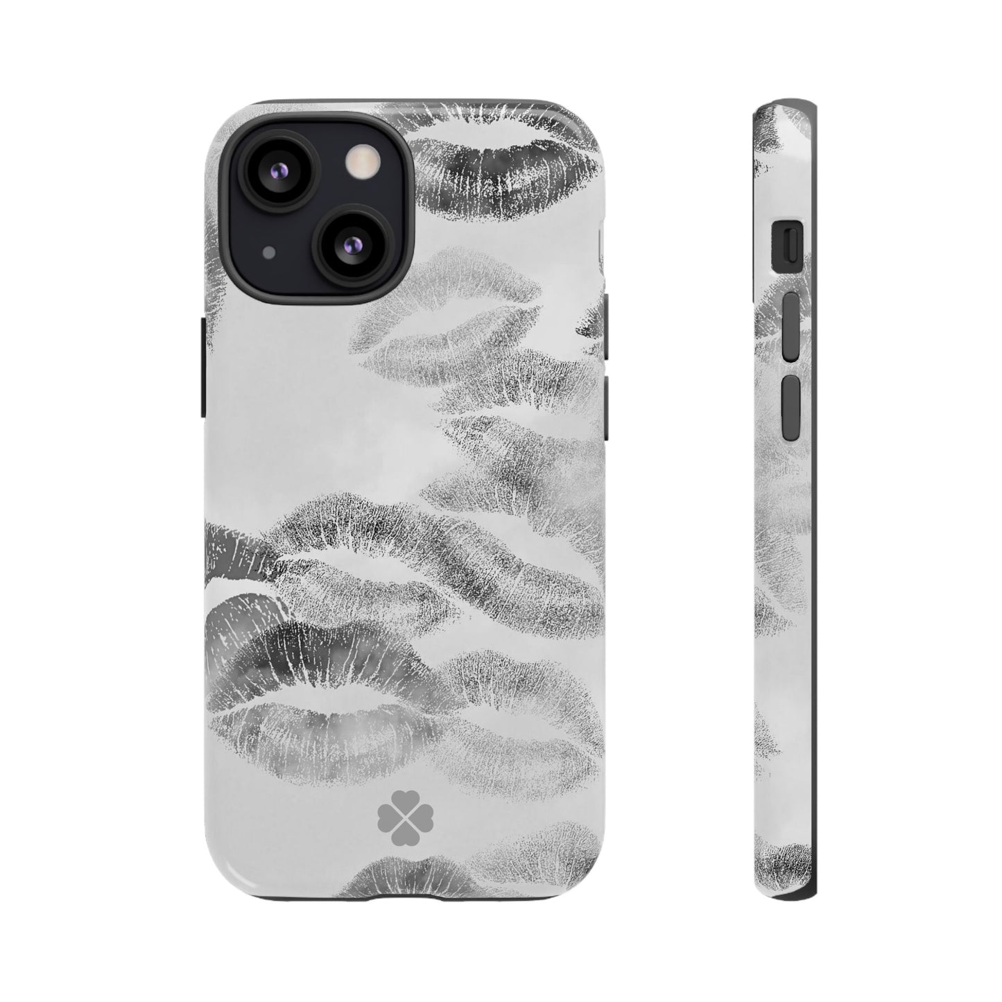 B&W Kiss Phone Case