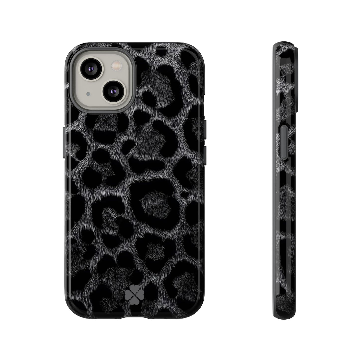 Grey Leopard Phone Case