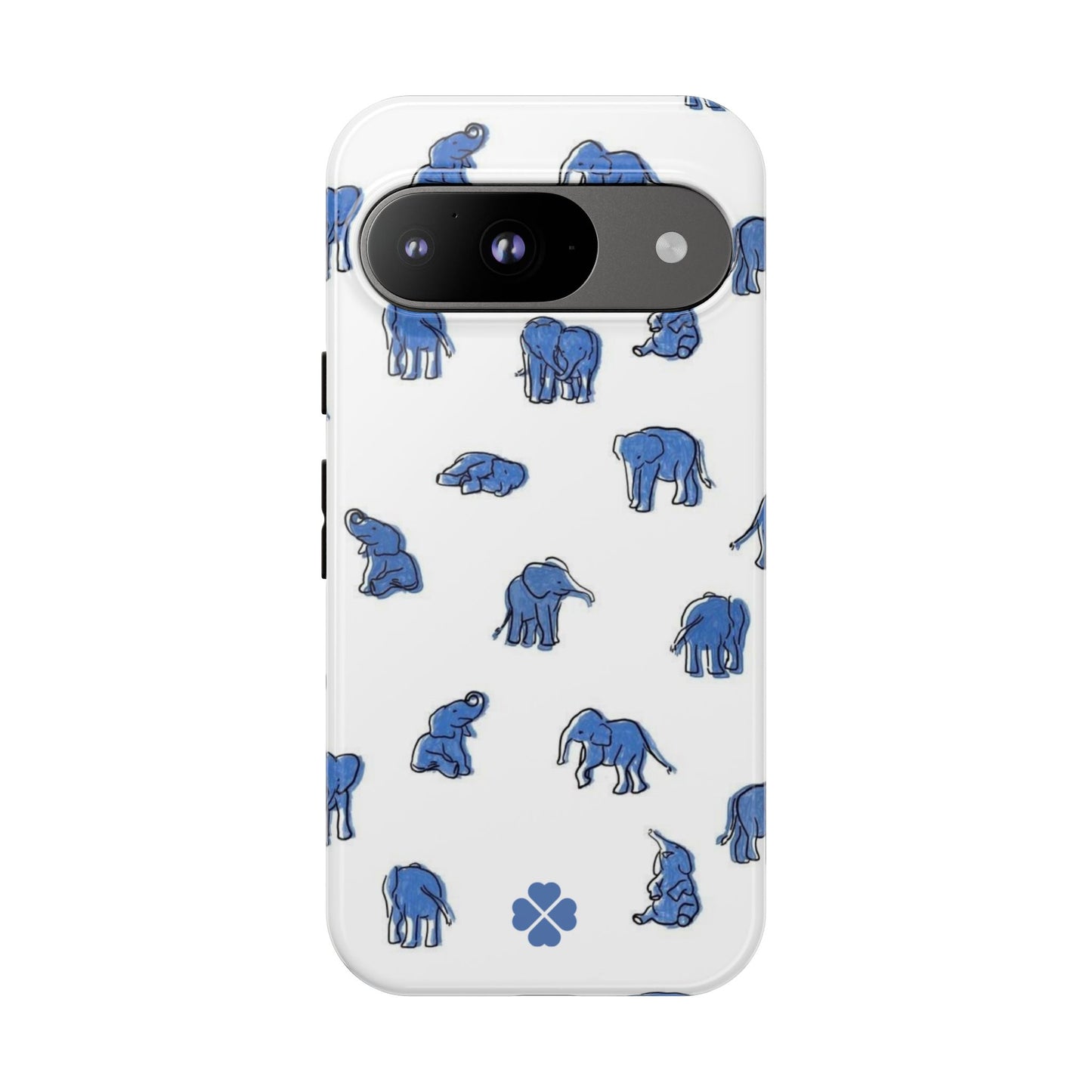 Blue Elephant Phone Case