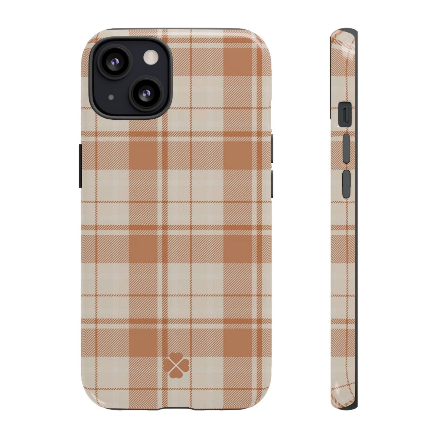 Orange Flannel Phone Case