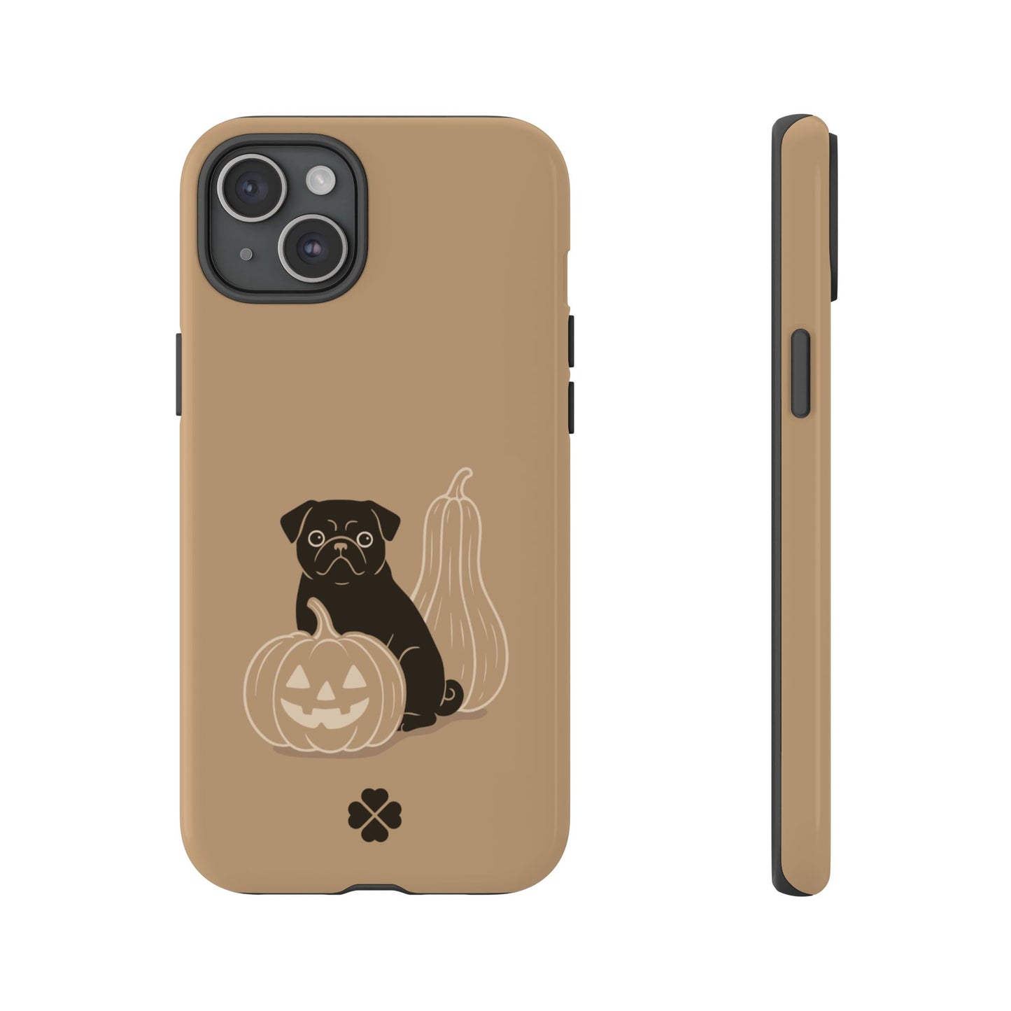 Pumpkin Pug Phone Case