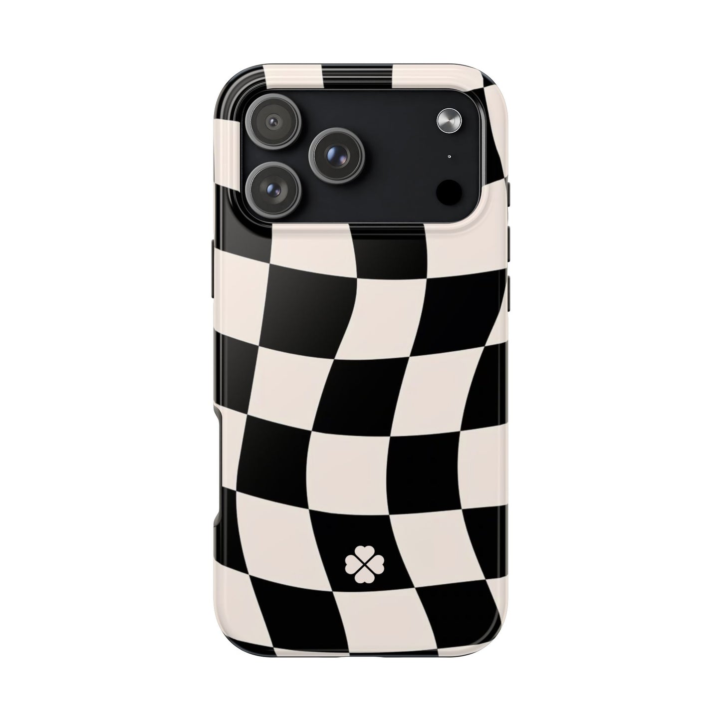Checkered Waves Phone Case