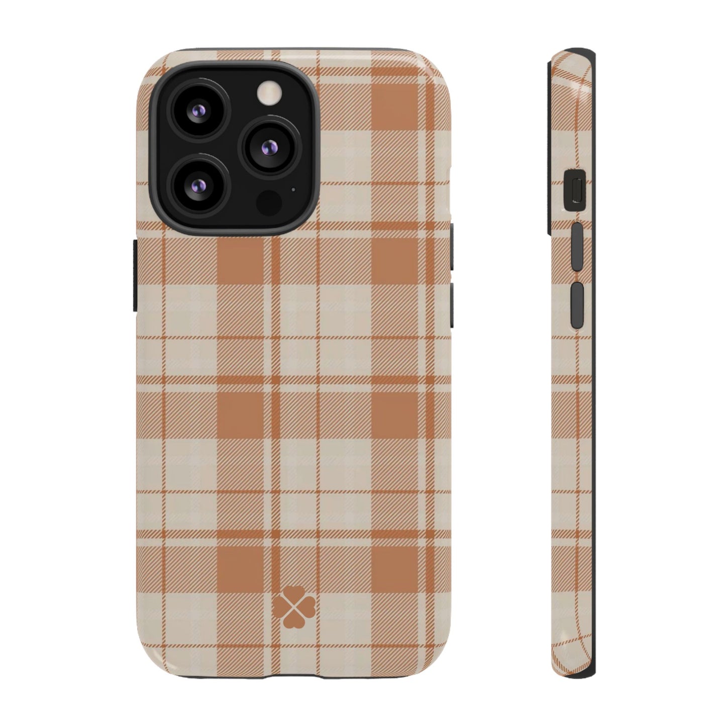 Orange Flannel Phone Case