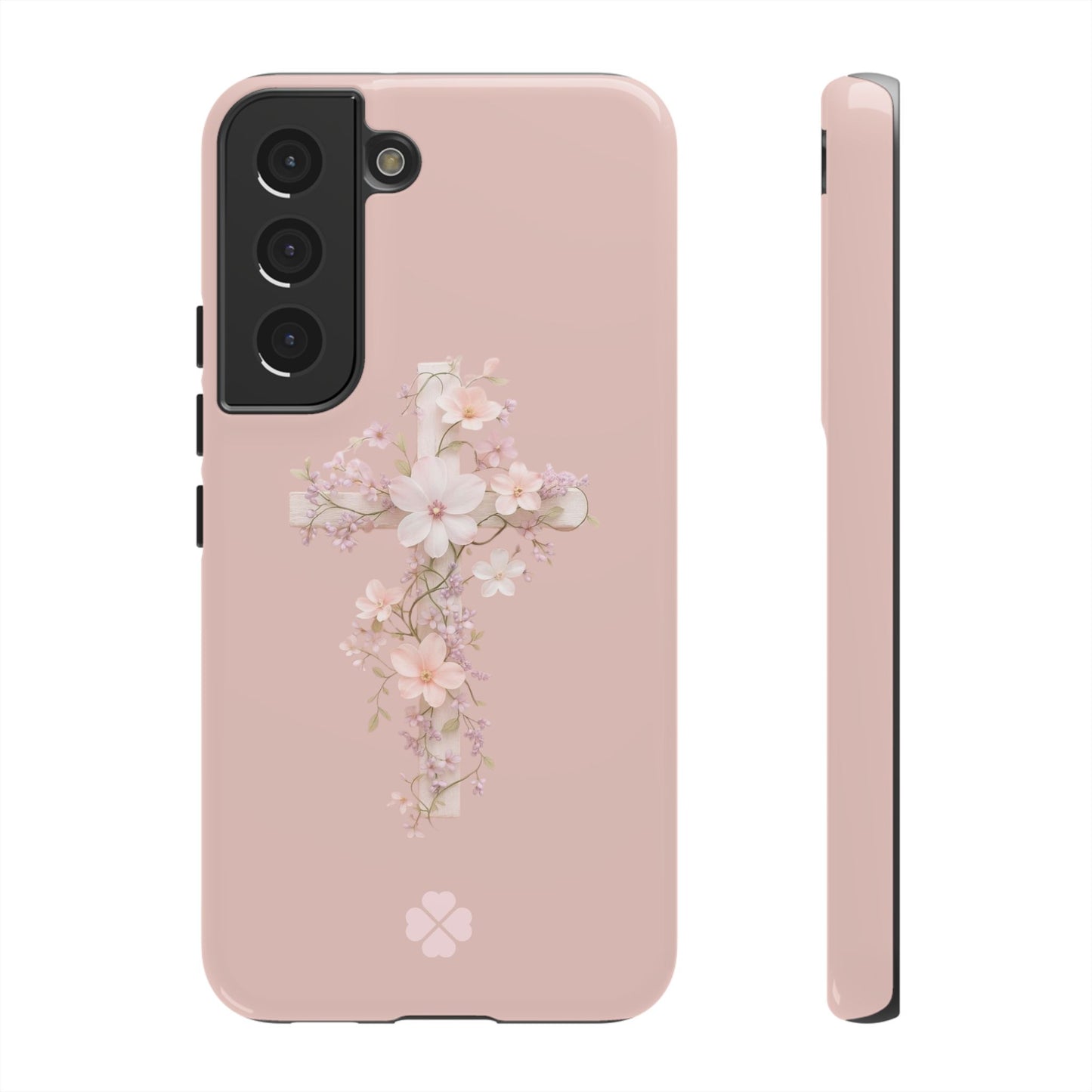 Floral Cross Phone Case