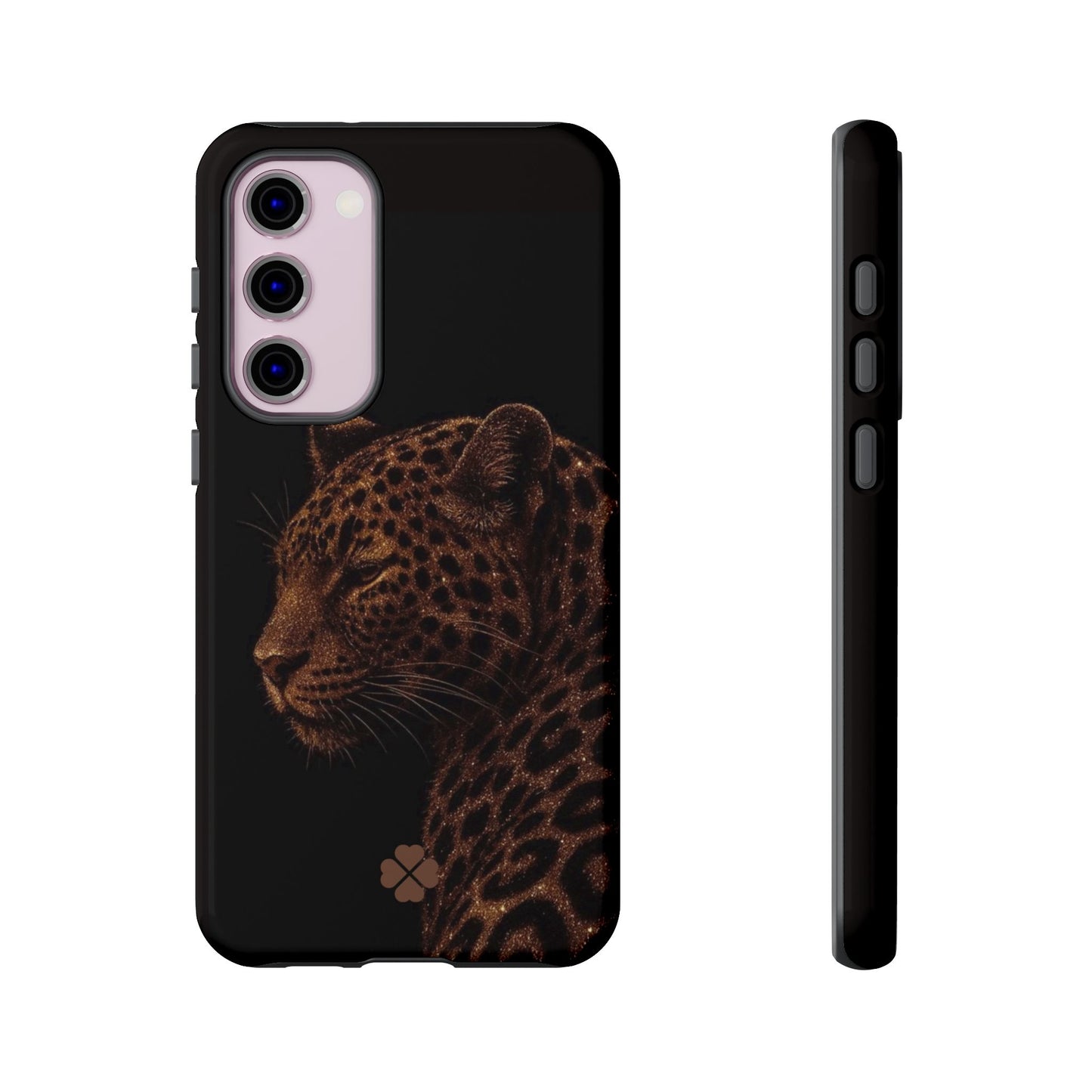 Glitter Leopard Phone Case