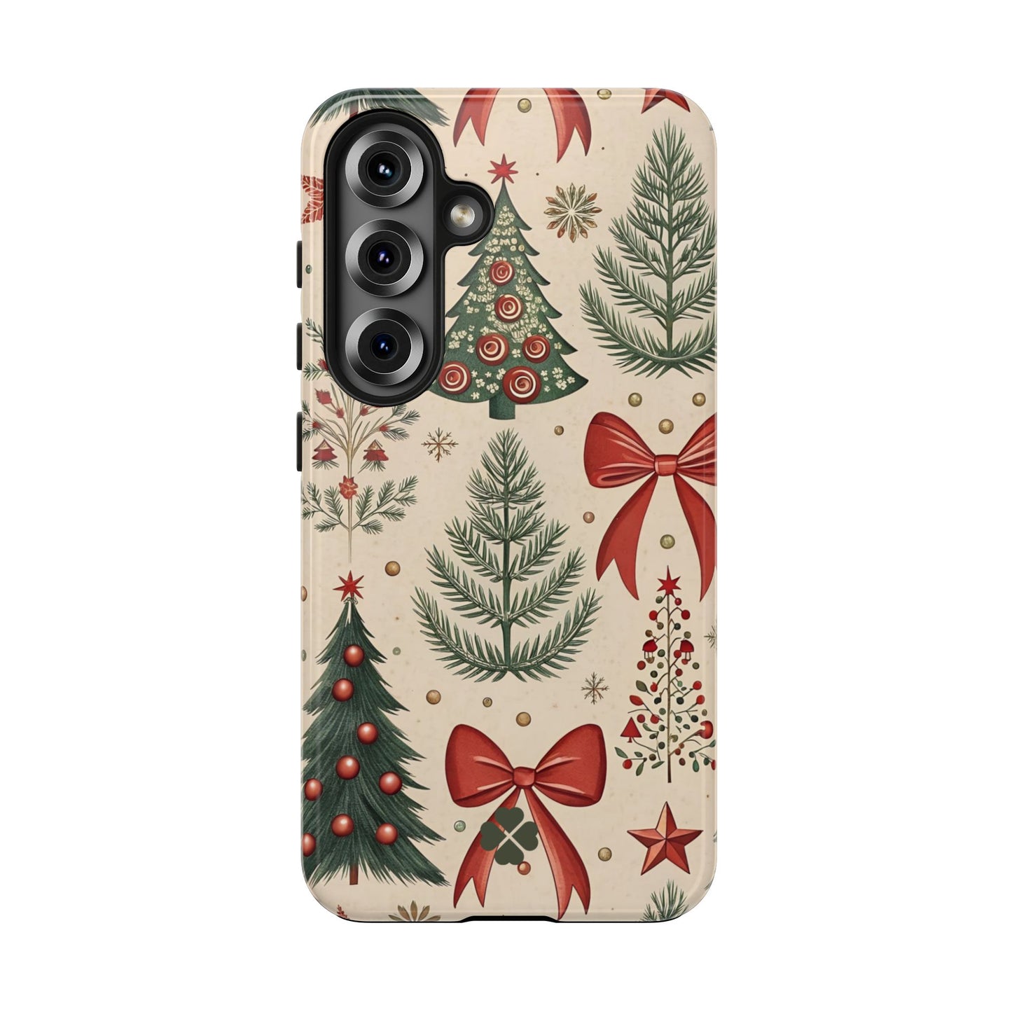 Christmas Tree Bow Phone Case
