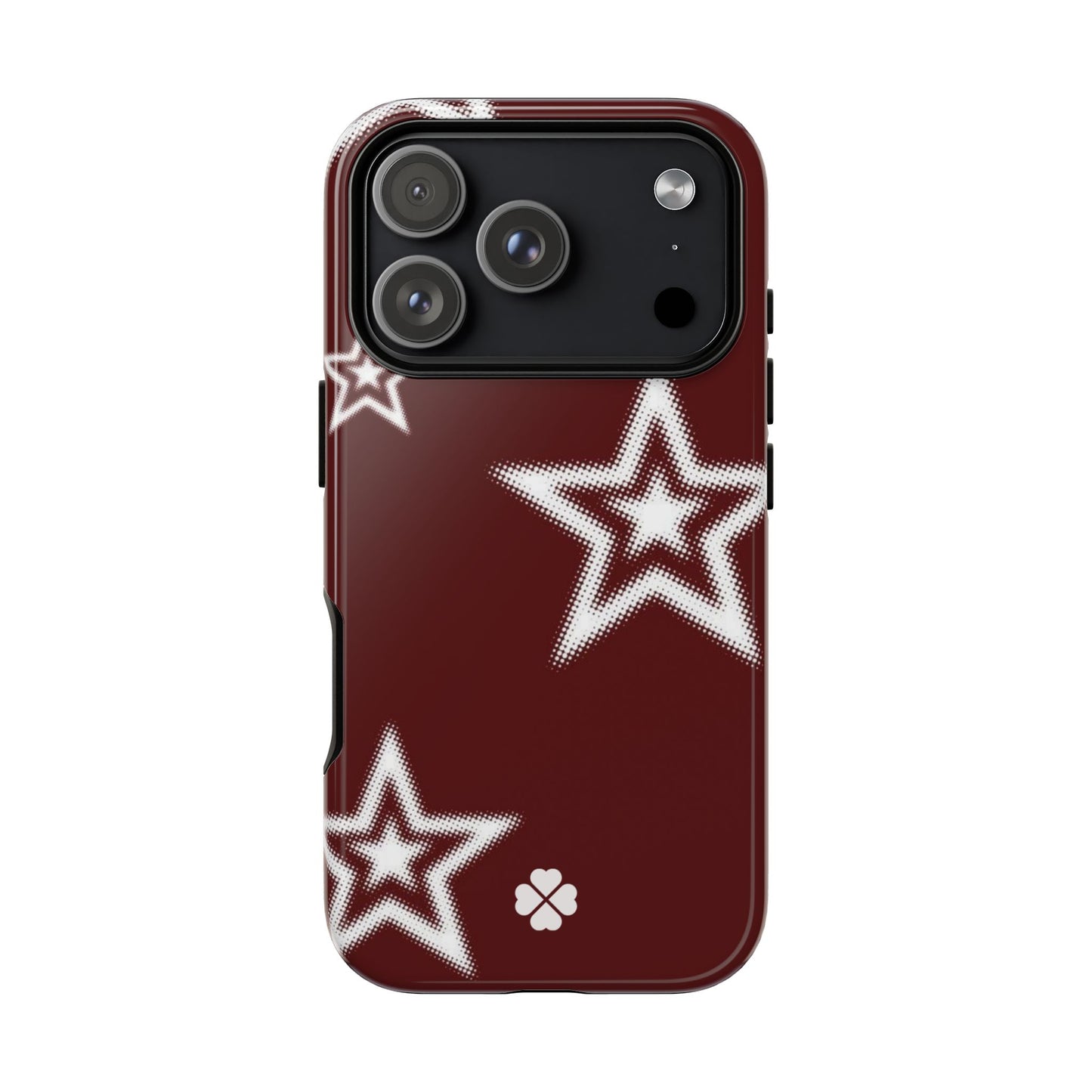 Starry Maroon Phone Case