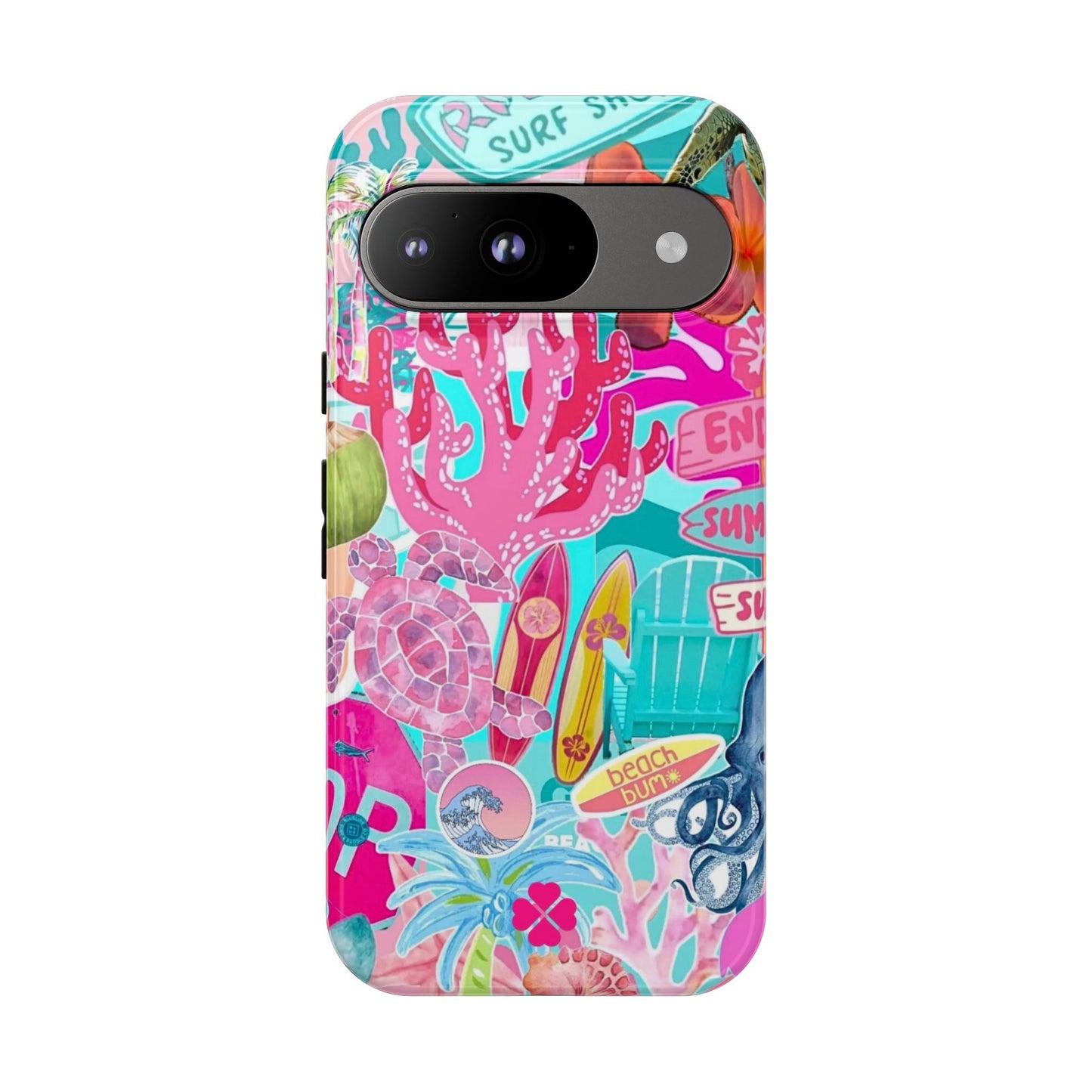 Surf Collage Phone Case