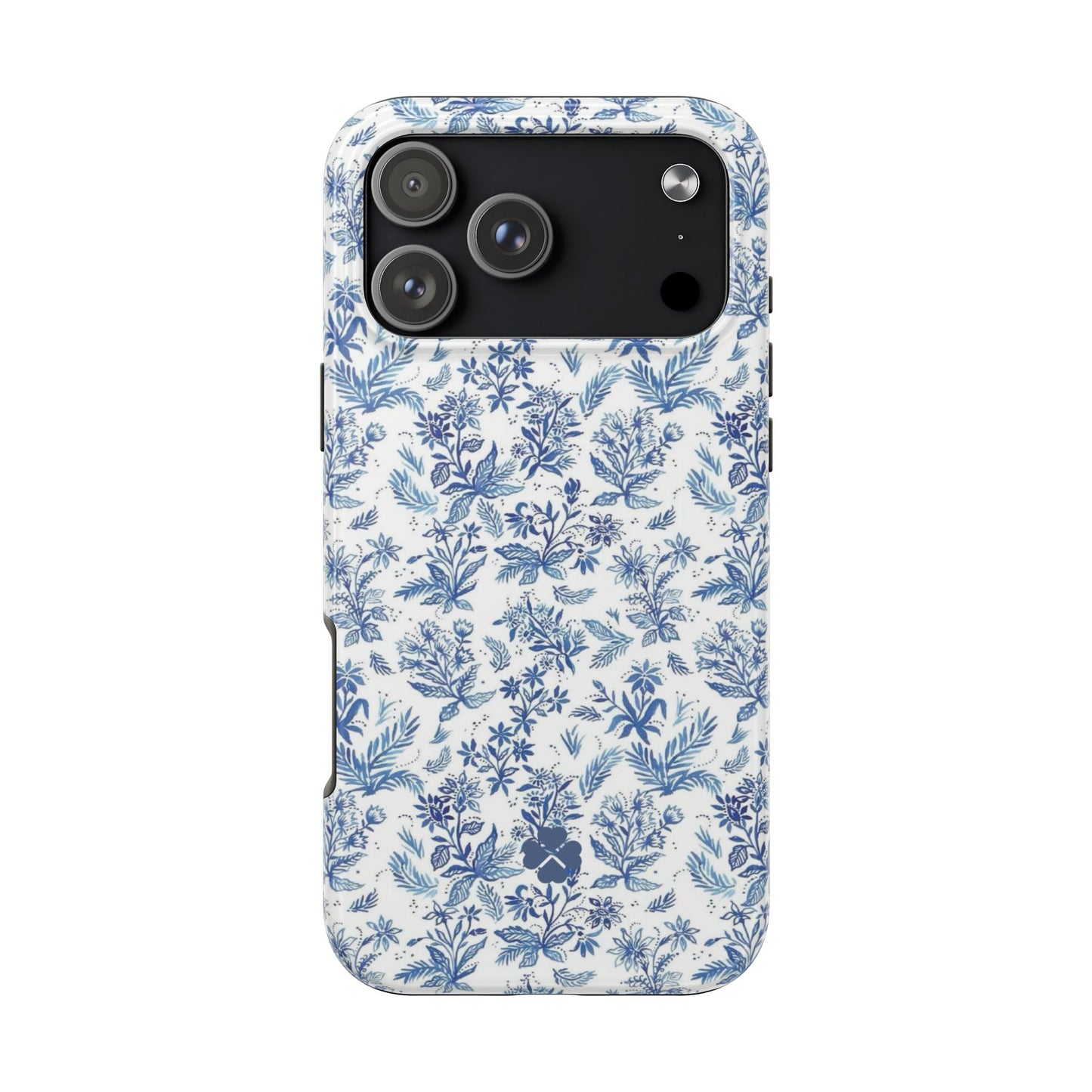 Blue Toile Phone Case