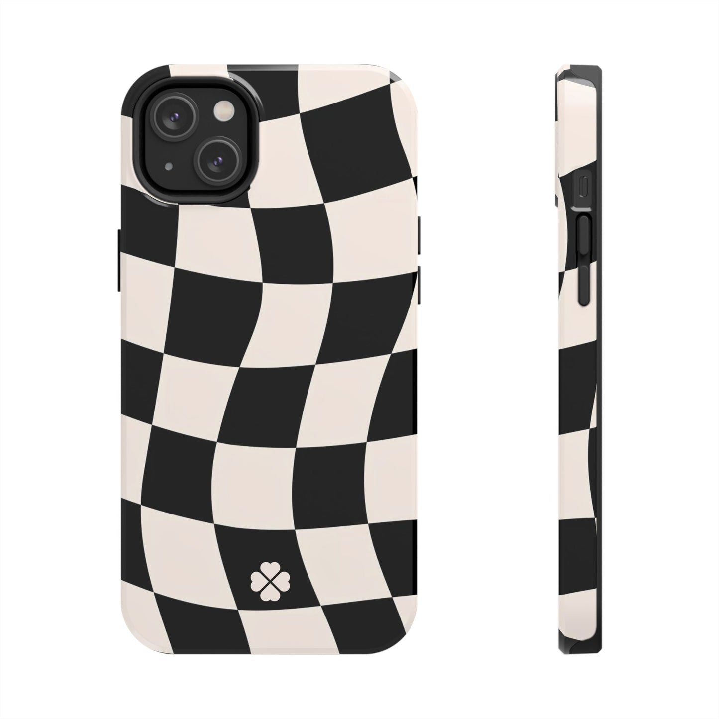Checkered Waves Phone Case
