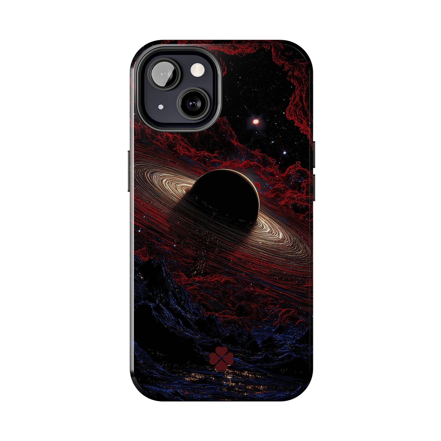 Red Saturn Phone Case