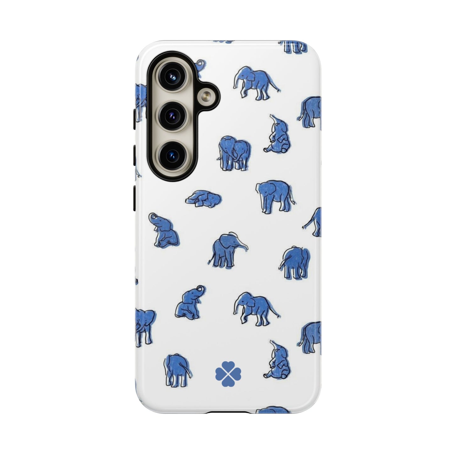 Blue Elephant Phone Case