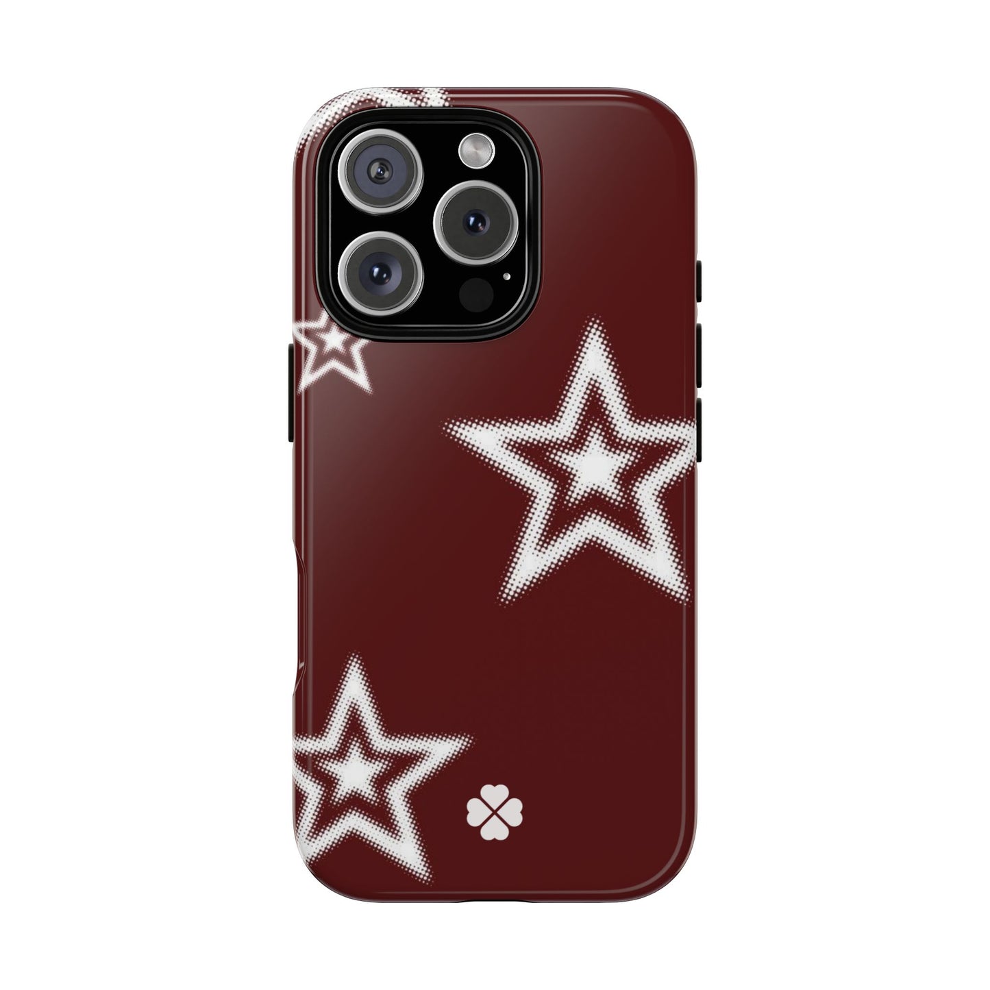 Starry Maroon Phone Case