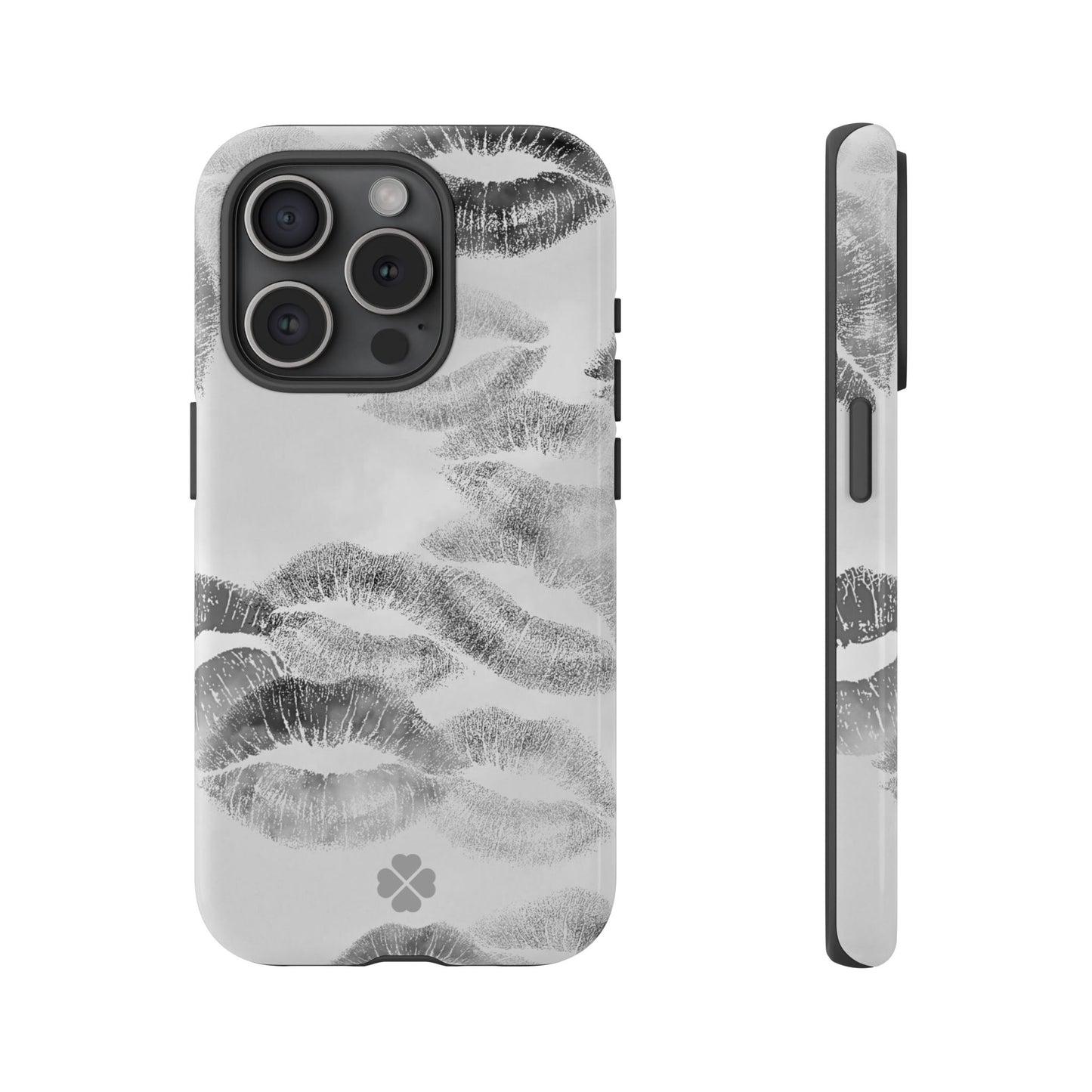 B&W Kiss Phone Case