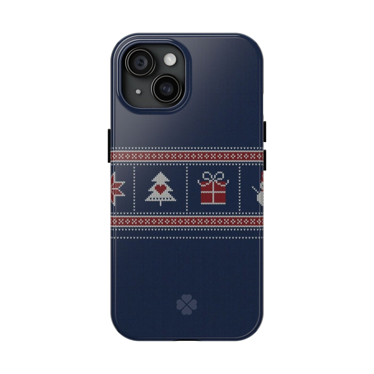 Blue Christmas Sweater Phone Case