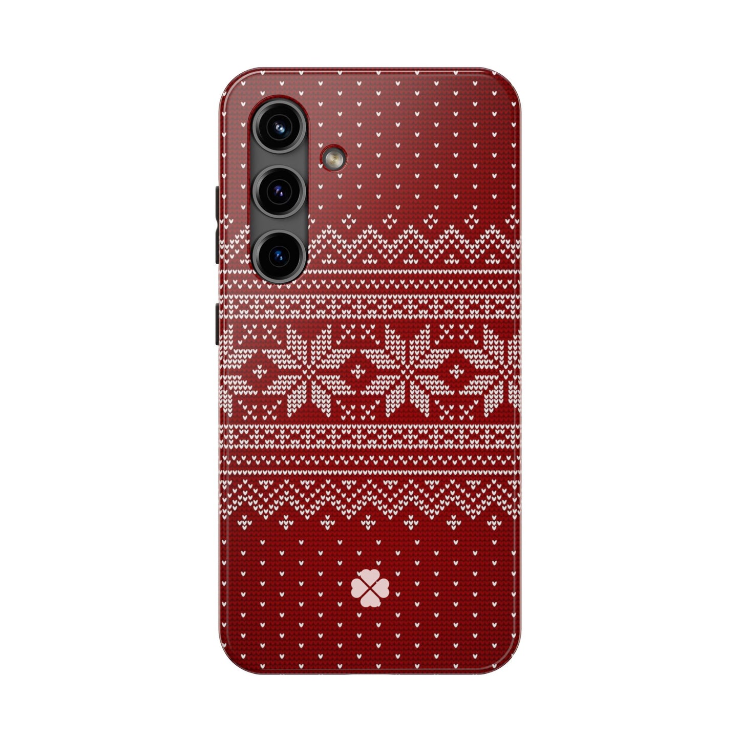 Red Christmas Sweater Phone Case