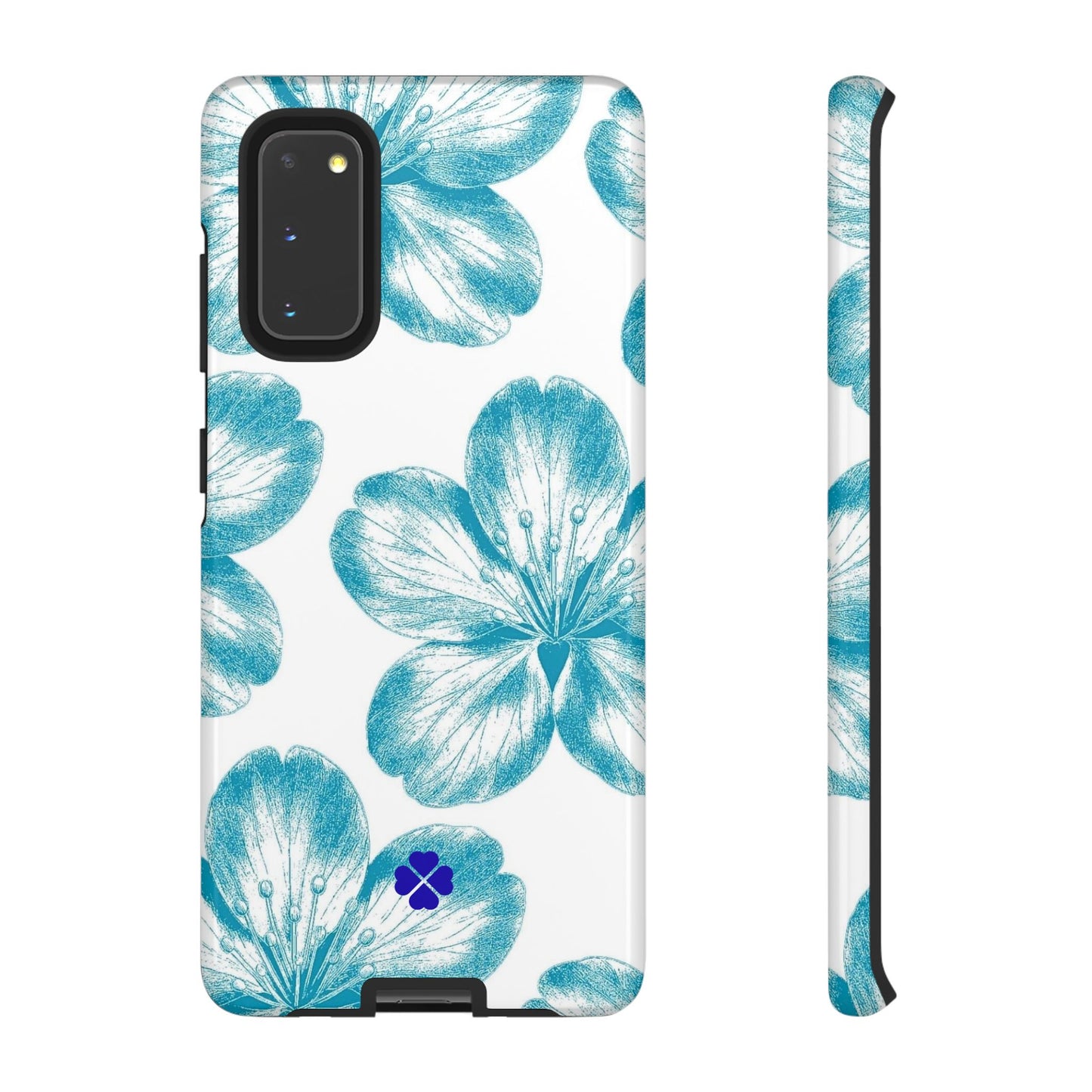Blue Hibiscus Phone Case