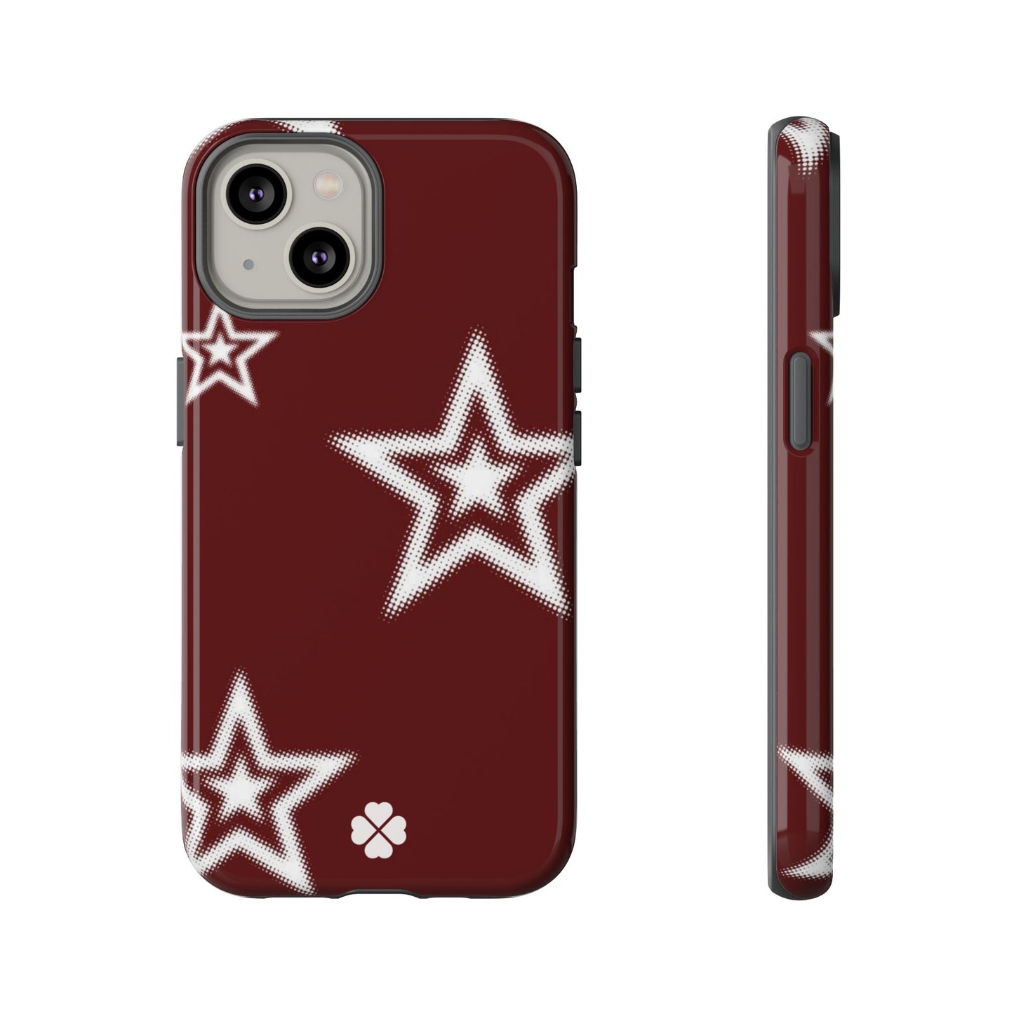 Starry Maroon Phone Case